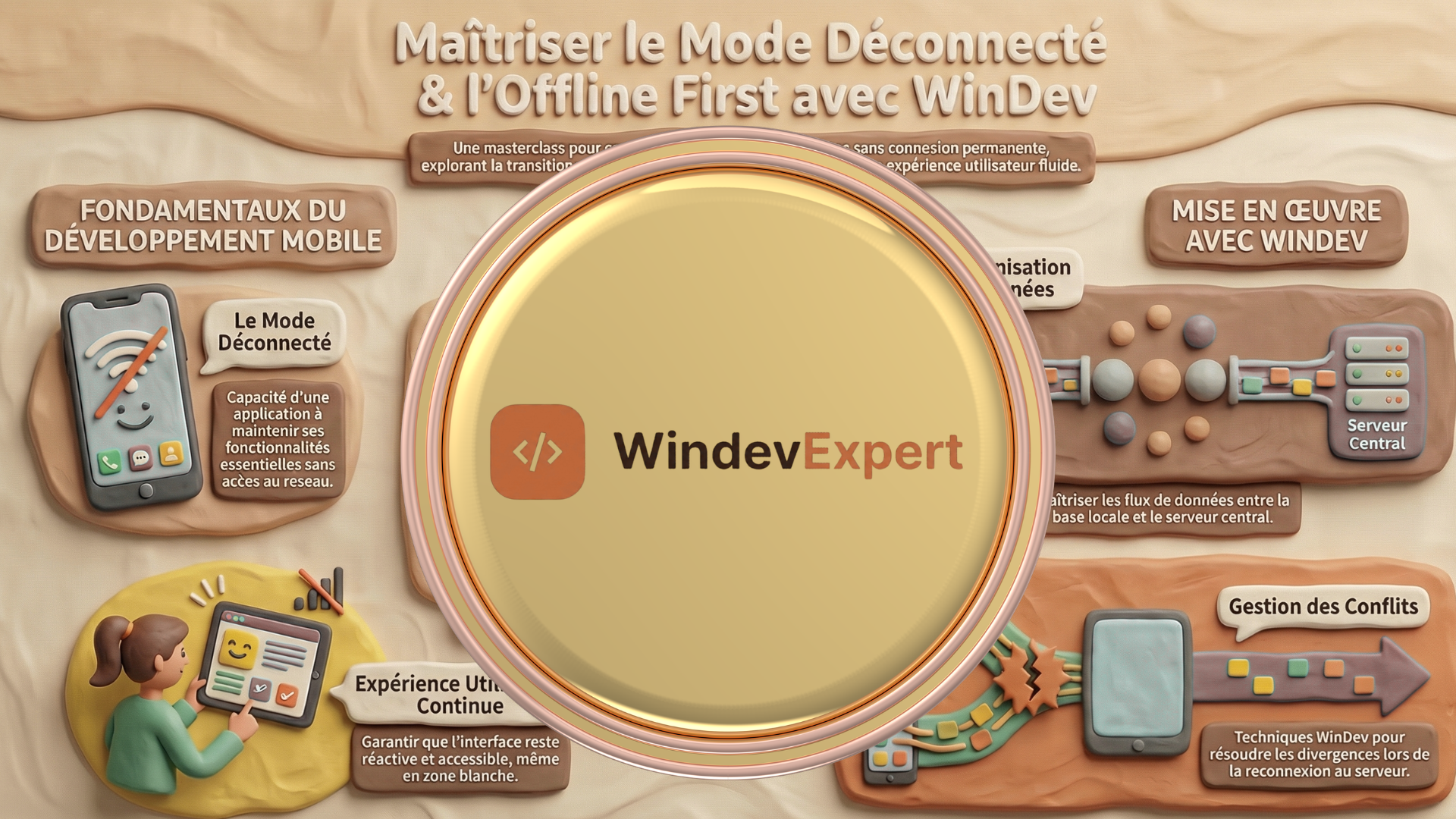 MASTERCLASS WINDEV: Maîtriser le mode deconnecté "OfflineFirst"